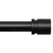 Bryondeth Standard Curtain Rod & Wall Bracket SMALL WCR48B - BLACK - Like New