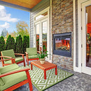 Nirvana Lightweight Indoor/Outdoor Reversible Plastic Rug, 3x5 ft (90 x 150cm) - Brand New