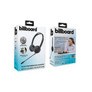 BILLBOARD TELECOM HEADSET BINAURAL OVER THE HEAD HEADSET BB2948 - BLACK - Brand New