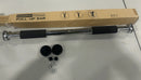 AMAZEFAN FITNESS PULL-UP BAR (24"-40") WITH MOUNTING EQUIPMENT - SILVER/BLACK - Like New