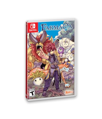 XSEED FARMAGIA DAY 1 EDITION - NINTENDO SWITCH GREEN/RED - 82407-BX - Like New