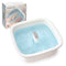 Sharper Image SpaHaven Zen Heating Foot Bath Splash Guard Control White - Like New