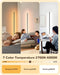 EDISHINE LED Corner Lamp, Set of 2 Minimalist Dimmable Tall Light with Remote - Like New