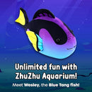 ZHuzhu Aquarium Submarine Motorized Fish Toy Blue Tang Z1021 Black/Purple/Yellow - Like New