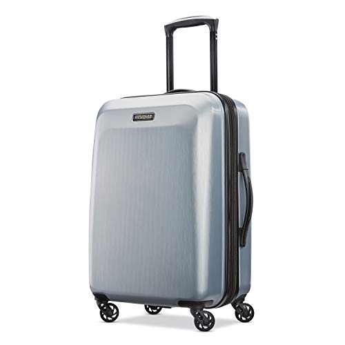 AMERICAN TOURISTER MOONLIGHT HARDSIDE EXPANDABLE CARRY-ON 21-INCH - SILVER - Like New