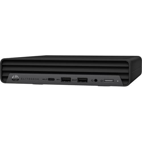 HP ELITEDESK 800 G6 DESKTOP MINI PC I5-10500T 8GB 512GB SSD, W11 HOME - BLACK - Like New