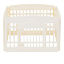 AMAZON BASICS ROUND DOG Playpen Pet Exercise Pen with Door 24" - Scratch & Dent