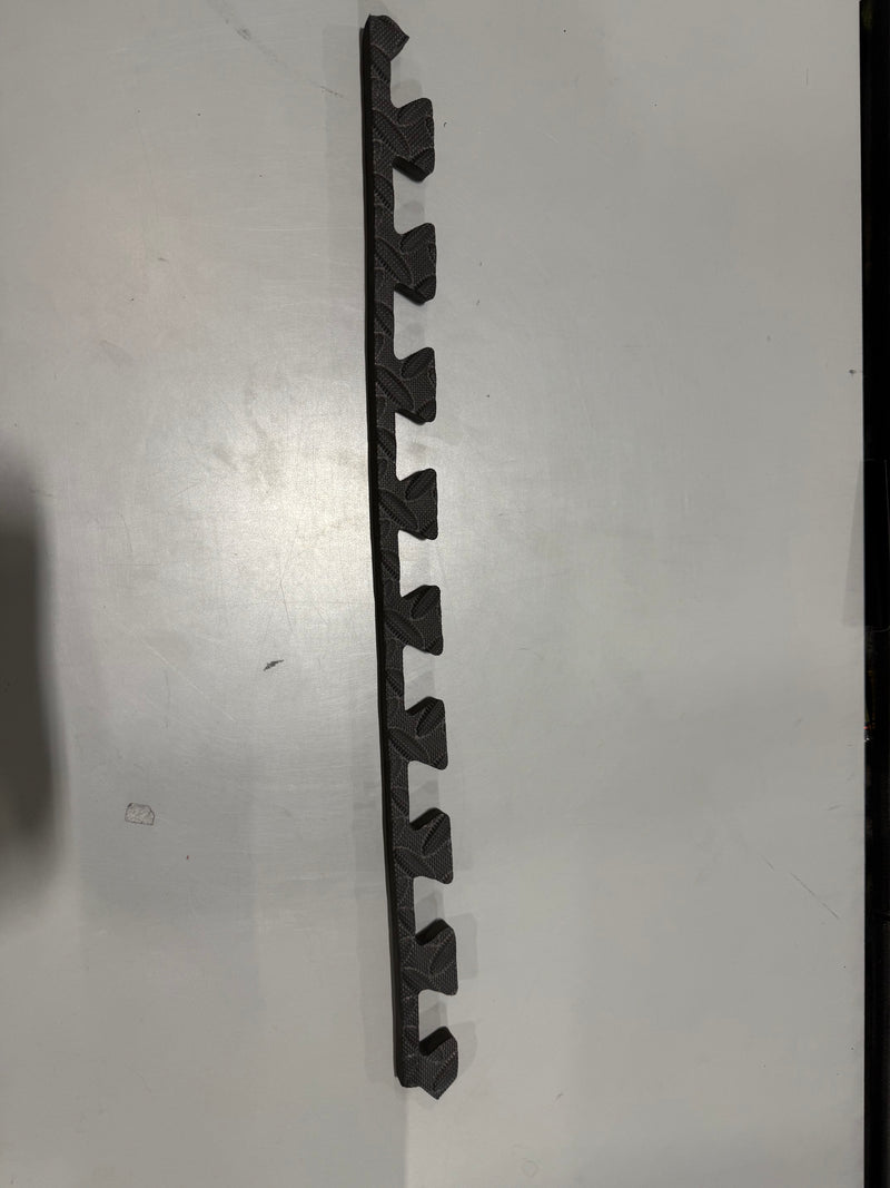 JIGMATS PUZZLE EXCERSIE MAT- 6 PIECES- 24" X 24" X 0.5" - BLACK - Brand New