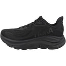 1162031 HOKA WOMEN'S CLIFTON 10 BLACK/BLACK SIZE 11 - Like New
