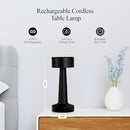 BELL+HOWELL ELEGANT CORDLESS TABLE LAMP LED RECHARGEABLE LAMP 2900 - BLACK - Like New