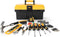 STEELHEAD 87 pcs Tool Set Screwdriver Handle Magnetic Screwdrivers YELLOW/BLACK Like New