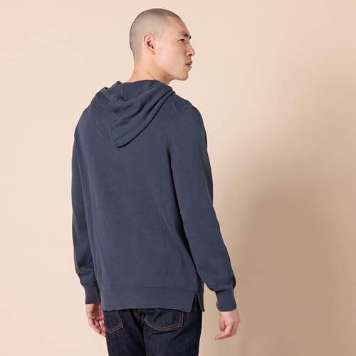 AMAZON ESSENTIALS MEN'S RELAXED-FIT HOODIE SWEATER - SIZE: MEN L - NAVY - Brand New