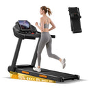 UMAY 16% INCLINE TREADMILL, 4-IN-1 FOLDABLE TREADMILL, 3.0HP, SF20 - BLACK - Like New