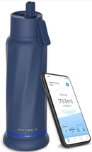 WATER H SMART WATER BOTTLE 18OZ 530ML WH-B001 MAGNETITE BLUE - Like New