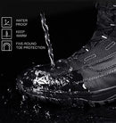 ROCKMARK Men's Winter Snow Boots, Snow Boots Mid-Calf Waterproof Insulated Black - Brand New