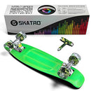 Skatro Mini Cruiser Skateboard. 22x6inch Retro Style Board Comes Complete - Brand New