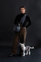 NOAH & PAW DOG SLING CARRIER FOR SMALL DOGS 5-18LB, - CHARCOAL - Brand New