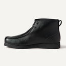 AMAZON ESSENTIALS MEN CHUKKA MOC TOE BOOTS SIZE 9 BLACK FAUX LEATHER - Like New