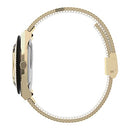 Timex Q Women's 36mm Watch Gold-Tone Cream TW2U95800VQ - Like New