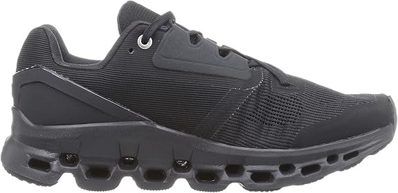 ON WOMEN'S CLOUDSTRATUS SNEAKER - SIZE: 11 (AU/UK W9) (EU W43) (JP W28) - BLACK - Like New