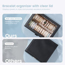 LOLALET BRACELET DISPLAY HOLDER RODS BANGLE WATCHES CLEAR - BLACK - Like New