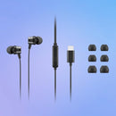 LENOVO USB-C WIRED IN-EAR HEADPHONE 4XD1J77351 - BLACK - Brand New