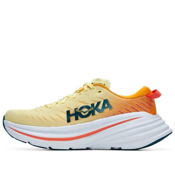 1113512  HOKA Bondi X Men's Running Shoes YELLOW PEAR SIZE 10D Like New