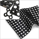 SafetyCare Interlocking Rubber Drainage Floor Mat Anti-Fatigue 24 x 16" - Brand New
