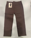 DAN ZHONG XIU FASHION DESIGN LEGGINGS - SIZE: WOMEN ONE SIZE - BROWN - Like New