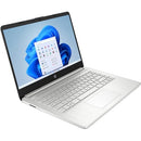 HP 14" HD Laptop N6000 1.1GHz 4GB 64GB eMMC Windows 11 Home S - Natural Silver - Like New