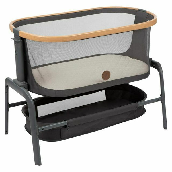 MAXI-COSI LORA BEDSIDE BASSINET - ESSENTIAL GRAPHITE - ESSENTIAL GRAPHITE - Like New