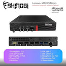 LENOVO THINKCENTRE M720Q I5-8500 16GB 512GB SSD WINDOWS 11 PRO - BLACK - Like New