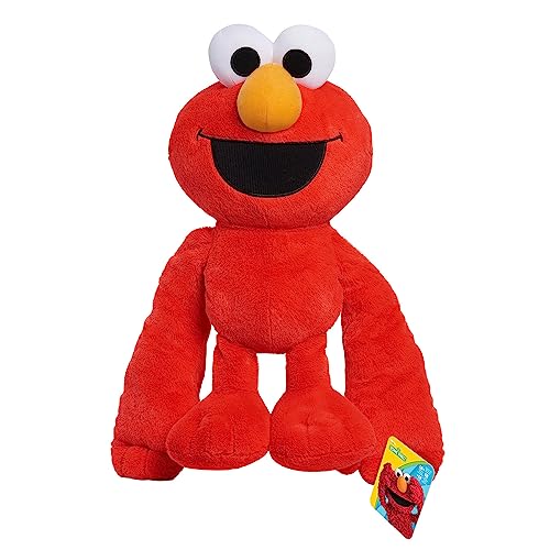 Sesame Street Monster Hugs Elmo 2-pound Weighted Sensory 19 " Snuggly Plush - Brand New