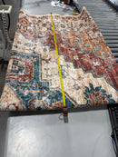 YIDANAMY LIVING ROOM AREA RUG 8X10 - ORANGE BROWN - Like New