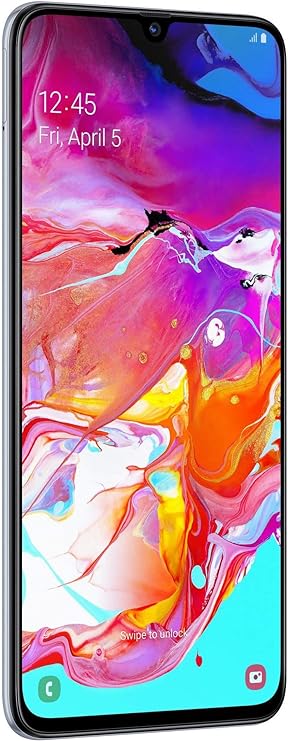 For Parts: Samsung Galaxy A70 DUOS 128GB SM-A705MN - Unlocked - WHITE - CRACKED SCREEN/LCD