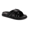 1200164 MUK LUKS WOMEN'S TIDAL WAVE SANDALS BLACK SIZE 8 - Like New