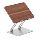 BRANCH ADJUSTABLE LAPTOP STAND PORTABLE WOODEN LAPTOP RISER CUSTOMIZABLE WALNUT - Like New