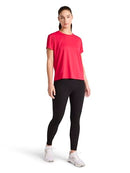 REEBOK ODYSSEY HIGHRISE 7/8 LEGGINGS FOR WOMEN 25" INSEAM WOMEN BLACK SIZE L - Brand New