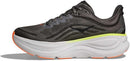 HOKA BONDI 9 - SIZE: MEN 9.5 - ASPHALT GRAY/GRAVEL/BLACK - Like New