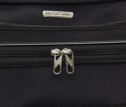 AMERICAN TOURISTER POP MAX SOFTSIDE LUGGAGE SPINNER WHEELS, 3-PIECE SET - BLACK - Brand New