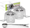 CHEFAST TEA INFUSER FOR LOOSE TEA, SET OF 2 LARGE CUP & SCOOP, REUSABLE. - Like New