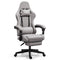 Darkecho Gaming Chair Fabric with Footrest,Massage Office Chair with Pocket - Like New