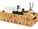 STORAGEWORKS SMALL BACK OF TOILET BASKET - NATURAL WATER HYACINTH - STYLE D - Brand New