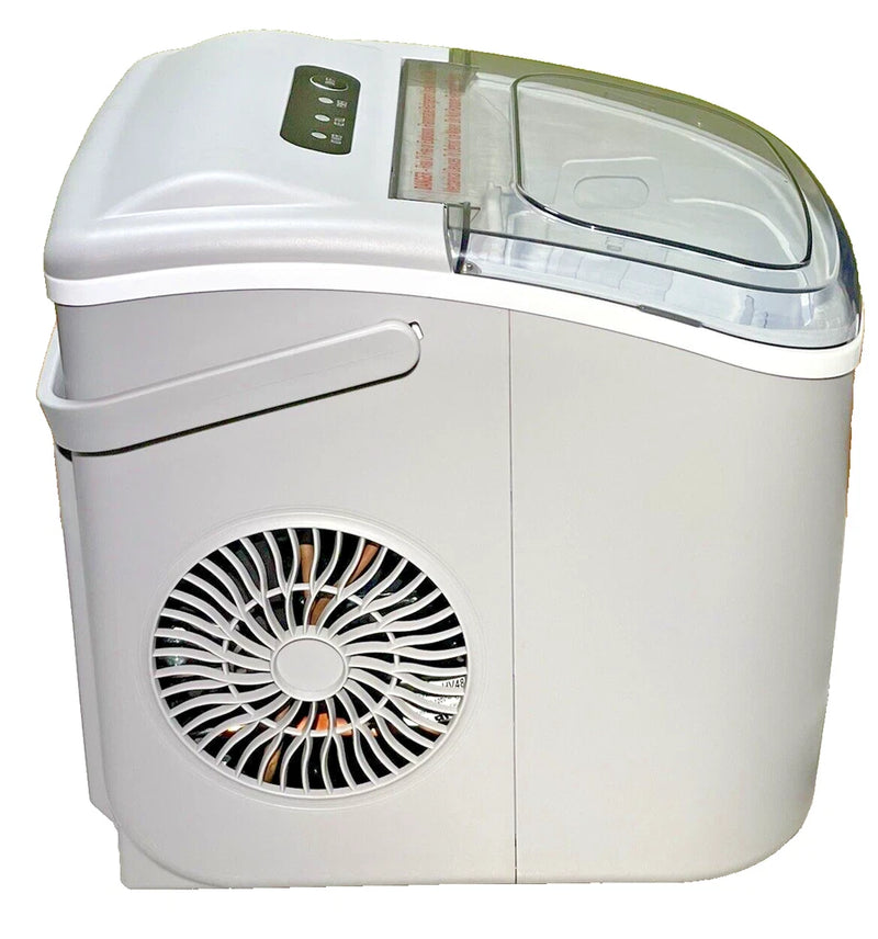 AGLUCKY PORTABLE ICE MAKER MACHINE COUNTERTOP WITH HANDLE - - Scratch & Dent