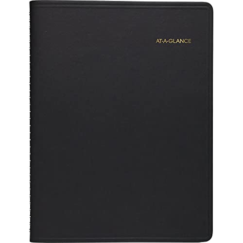 AT-A-GLANCE FOUR-PERSON GROUP UNDATED DAILY APPOINTMENT BOOK, 8 1/2" X 10 7/8" - Brand New