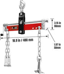BIG RED 1500LBS Engine Load Leveler Engine Hoist Shop Crane Accessory - RED - Brand New