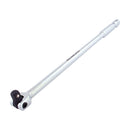 MICHAELPRO MP007003 1/2" DRIVE EXTENSION BREAKER BAR/FLEX HANDLE - SILVER - Like New