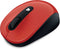Microsoft Sculpt Mobile Wireless Mouse Flame Red 43U-00023 New