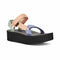 TEVA WOMEN'S W FLATFORM UNIVERSAL SANDAL SIZE WOMEN 10 (JP W27) SHERBERT MULTI - Like New