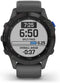 Garmin Fenix 6 Pro Solar (GPS,1.4 inches) Solar-Powered - Black, Slate Gray Band Like New